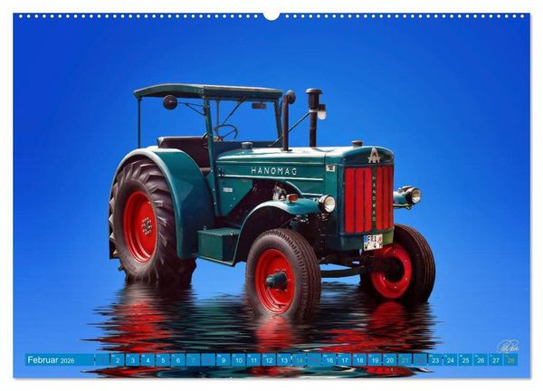 Produktbild: Traktor - Oldtimer (hochwertiger Premium Wandkalender 2026 DIN A2 quer), Kunstdruck in Hochglanz