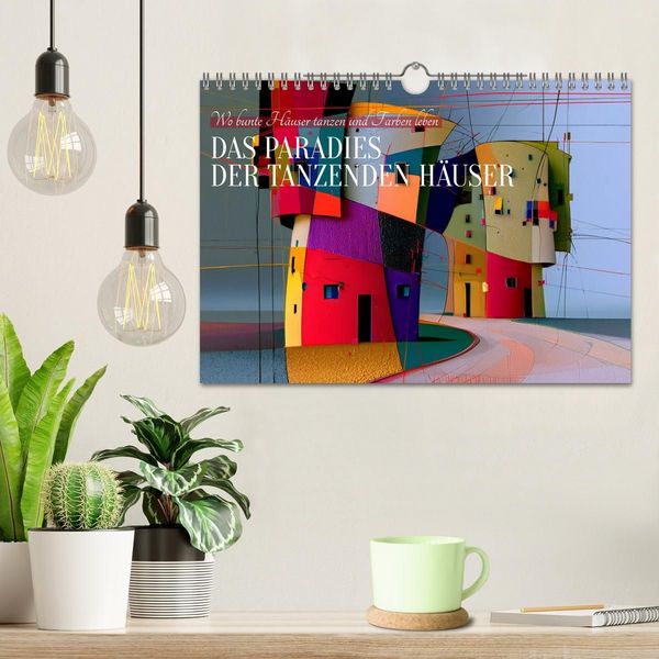 Produktbild: Das Paradies der tanzenden H&auml;user (Wandkalender 2027 DIN A4 quer), CALVENDO Monatskalender