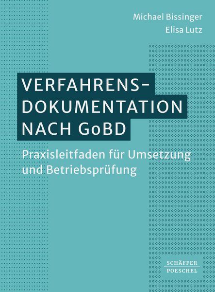 Produktbild: Verfahrensdokumentation nach GoBD
