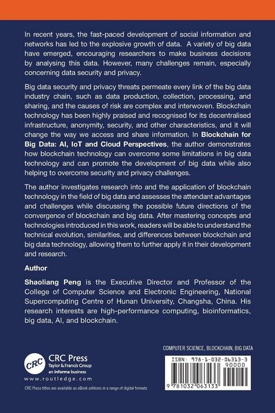 Produktbild: Blockchain for Big Data