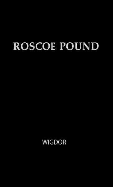 Produktbild: Roscoe Pound