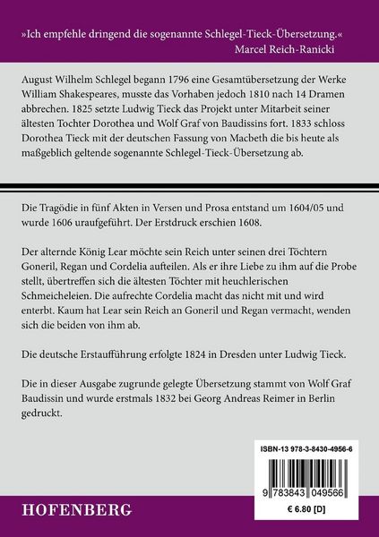Produktbild: K&ouml;nig Lear