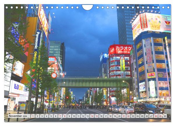 Produktbild: Japan das Land der aufgehenden Sonne (Wandkalender 2026 DIN A4 quer), CALVENDO Monatskalender