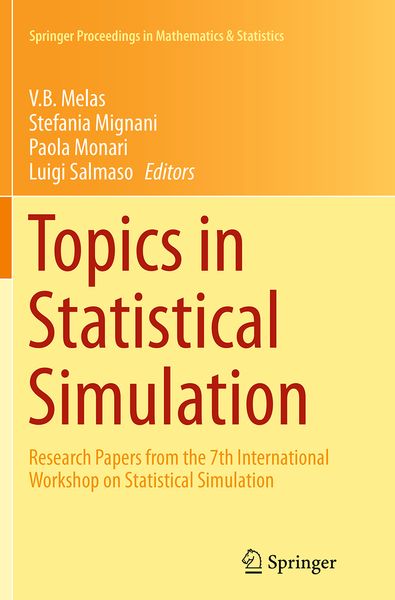 Produktbild: Topics in Statistical Simulation