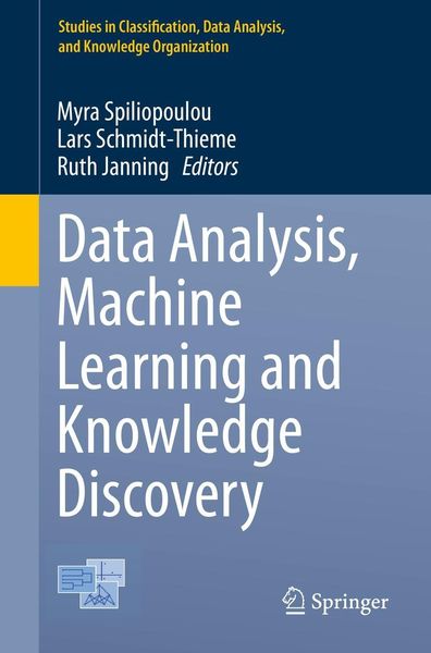 Produktbild: Data Analysis, Machine Learning and Knowledge Discovery