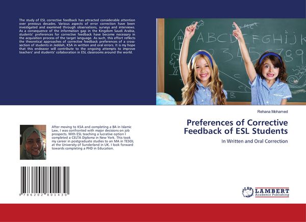 Produktbild: Preferences of Corrective Feedback of ESL Students