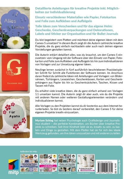 Produktbild: Plotten mit dem Cameo 5. Das Praxisbuch