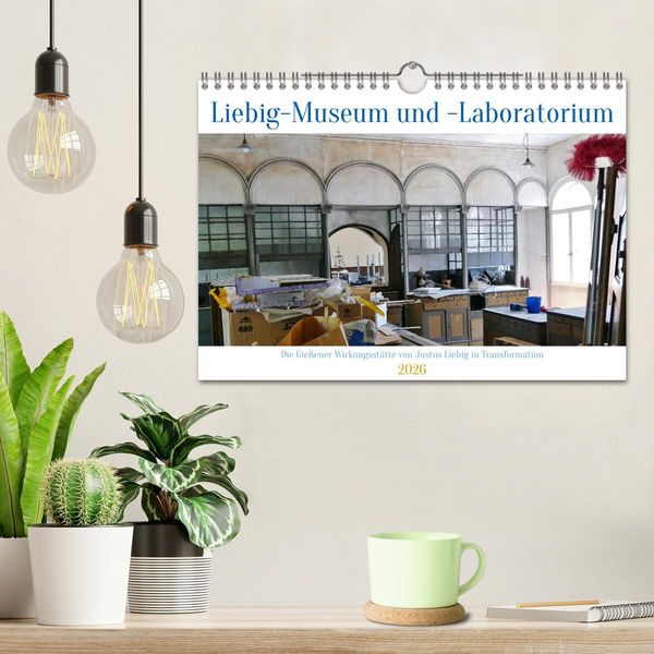 Produktbild: In Transformation: Liebig-Museum und -Laboratorium in Gie&szlig;en (Wandkalender 2026 DIN A4 quer), CALVENDO Monatskalender
