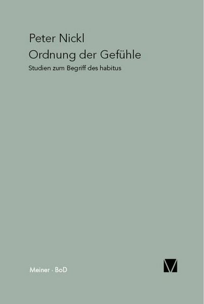 Produktbild: Ordnung der Gef&uuml;hle