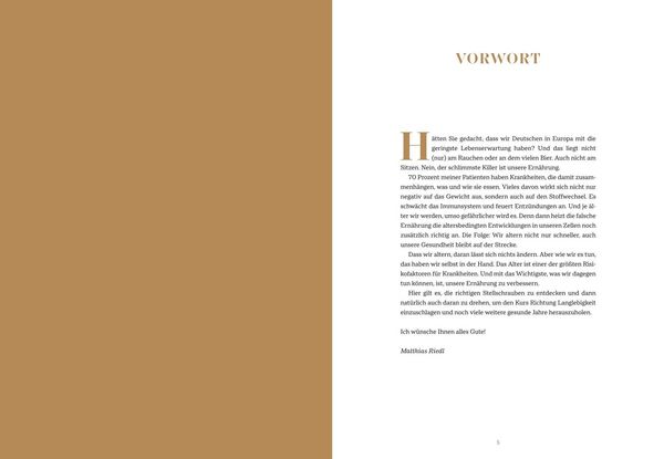 Produktbild: Die Longevity-Food-Formel
