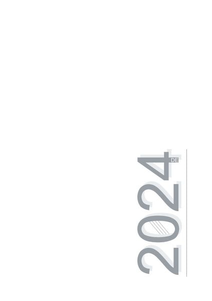 Produktbild: 2024 - Einfacher Kalender f&uuml;r die Terminplanung