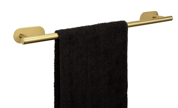Produktbild: Turbo-Loc&reg; Badetuchstange Uno Mod. Orea Gold, 60 cm, Befestigen ohne bohren