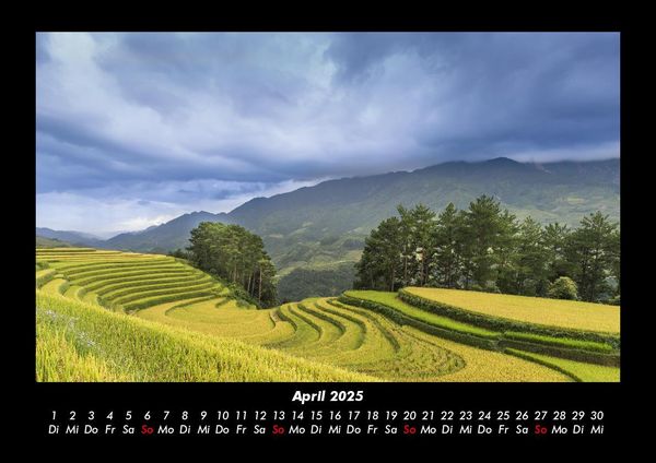 Produktbild: Naturlandschaften 2025 Fotokalender DIN A3