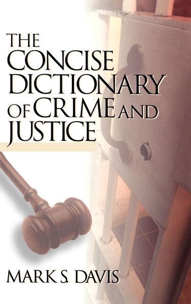 Produktbild: The Concise Dictionary of Crime and Justice