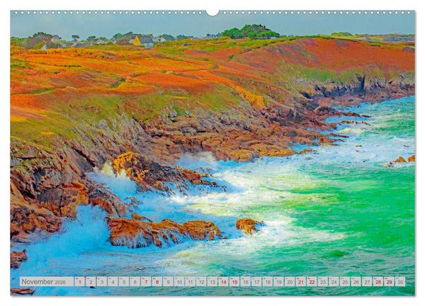 Produktbild: Frankreich: Lichtstimmungen der Phantasie (Wandkalender 2026 DIN A2 quer), CALVENDO Monatskalender