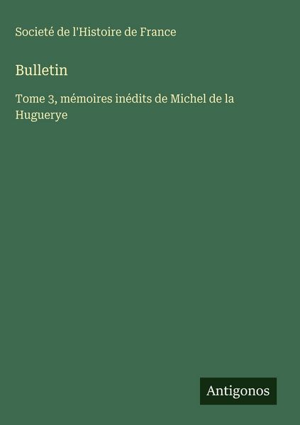 Produktbild: Bulletin