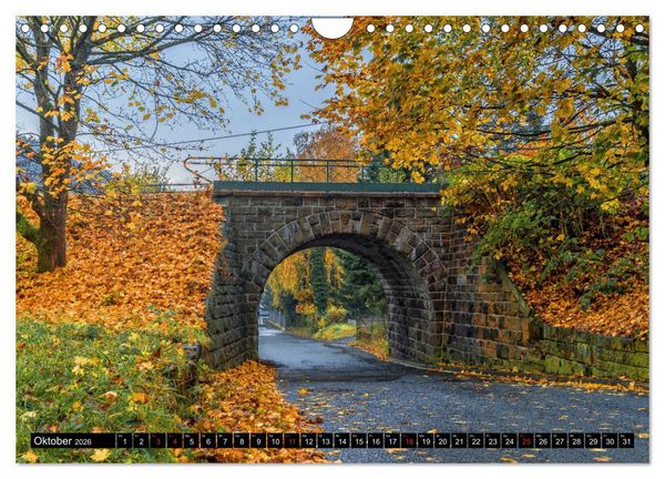 Produktbild: Br&uuml;cken des Landkreises Sonneberg (Wandkalender 2026 DIN A4 quer), CALVENDO Monatskalender