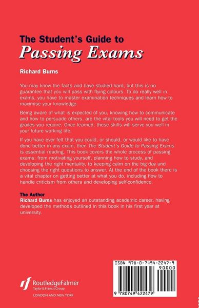 Produktbild: The Student's Guide to Passing Exams