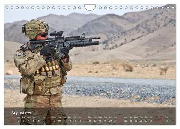 Produktbild: Special Forces Army Operations (Wall Calendar 2027 DIN A4 landscape), CALVENDO 12 Month Wall Calendar