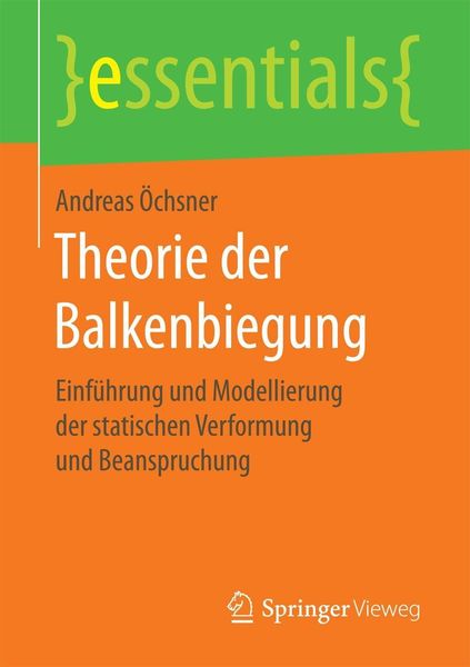 Produktbild: Theorie der Balkenbiegung