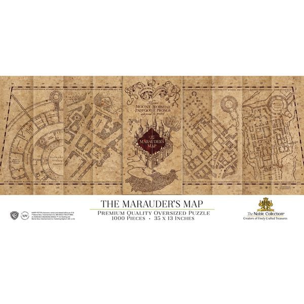 Produktbild: Harry Potter Marauder&acute;s Map Cover Puzzle