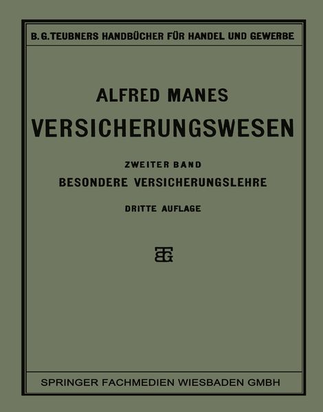 Produktbild: Versicherungswesen