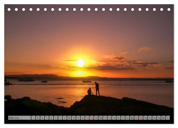 Produktbild: Australien - Vom Outback bis zum Great Barrier Reef (Tischkalender 2026 DIN A5 quer), CALVENDO Monatskalender