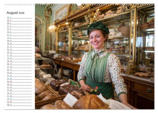 Produktbild: Mit Herz und Hand, Ich bin B&auml;cker (hochwertiger Premium Wandkalender 2026 DIN A2 quer), Kunstdruck in Hochglanz