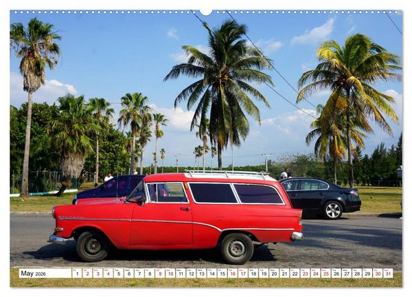 Produktbild: Opel Nostalgia (High Quality Premium Wall Calendar 2026 DIN A2 landscape),CALVENDO 12 Month Wall Calendar