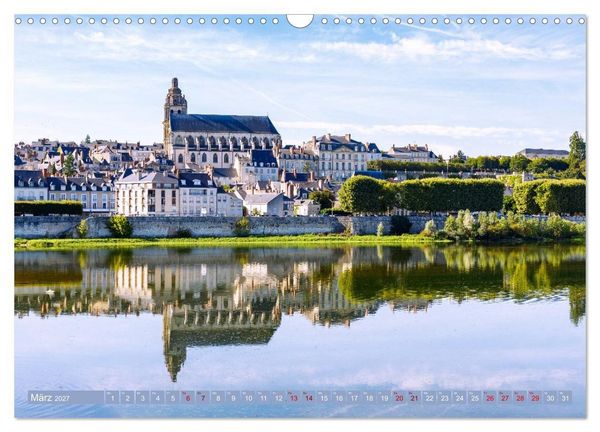 Produktbild: Zauberhaftes Tal der Loire. Charmante St&auml;dte und pr&auml;chtige Schl&ouml;sser (Wandkalender 2027 DIN A3 quer), CALVENDO Monatskalender