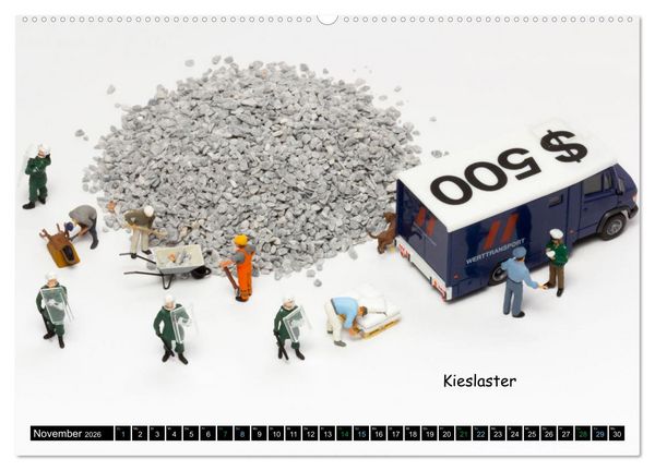 Produktbild: Brokkolif&auml;ller ... und andere Mini-Welten (Wandkalender 2026 DIN A2 quer), CALVENDO Monatskalender