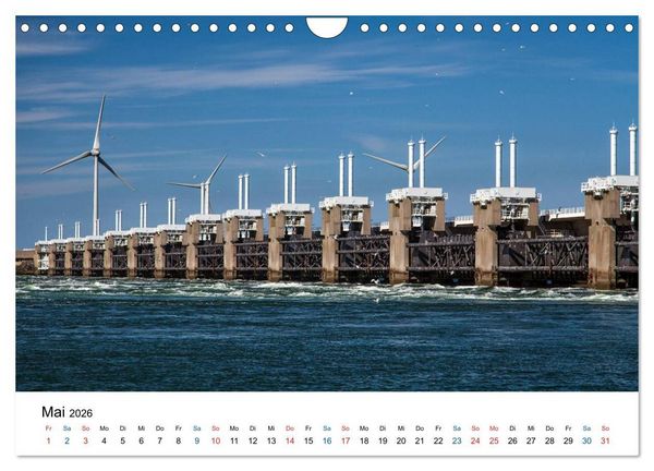 Produktbild: Seeland - Impressionen aus dem S&uuml;dwesten der Niederlande (Wandkalender 2026 DIN A4 quer), CALVENDO Monatskalender