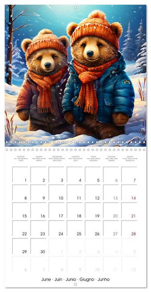 Produktbild: Cute pets discover the world (Wall Calendar 2026 12 &times; 12 Inch) CALVENDO 12 Month Wall Calendar