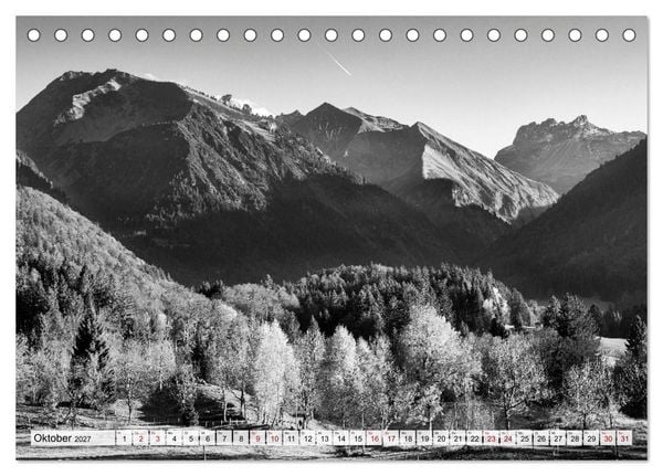 Produktbild: Traumhafte Allg&auml;uer Alpen (Tischkalender 2027 DIN A5 quer), CALVENDO Monatskalender