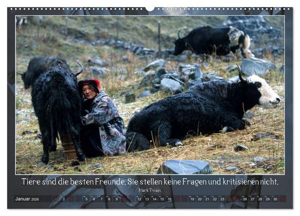 Produktbild: Facettenreiches Tibet (Wandkalender 2026 DIN A2 quer), CALVENDO Monatskalender