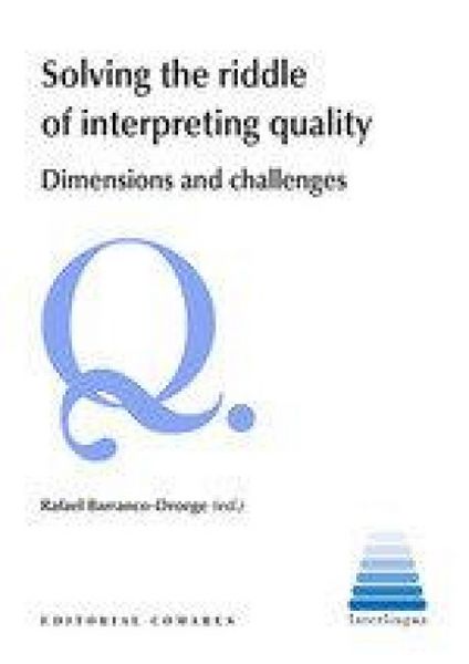 Produktbild: Solving the riddle of interpreting quality : dimensions and challenges