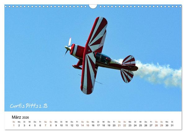 Produktbild: Faszination Kunst- und Segelflug (Wandkalender 2026 DIN A3 quer), CALVENDO Monatskalender