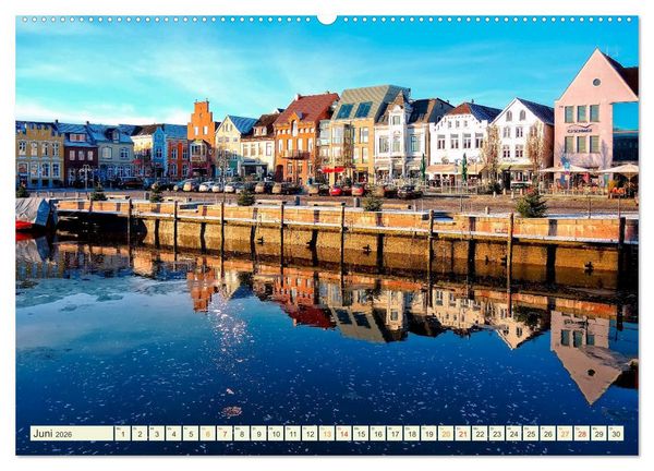 Produktbild: Reise an die Nordsee - Husum (hochwertiger Premium Wandkalender 2026 DIN A2 quer), Kunstdruck in Hochglanz