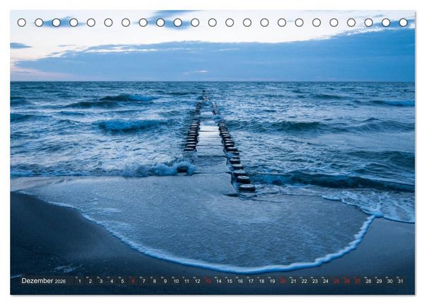 Produktbild: Ahrenshoop - Stimmungsbilder eines K&uuml;nstlerortes (Tischkalender 2026 DIN A5 quer), CALVENDO Monatskalender