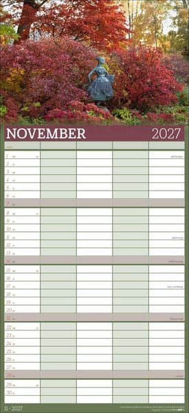 Produktbild: Garten Familienplaner 2027
