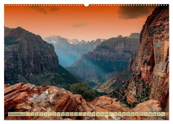 Produktbild: Nationalparks der USA - atemberaubend sch&ouml;n (hochwertiger Premium Wandkalender 2026 DIN A2 quer), Kunstdruck in Hochglanz