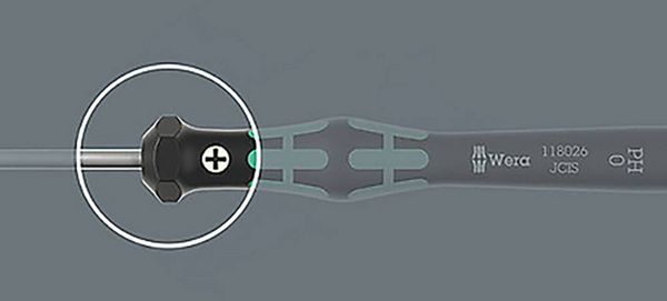 Produktbild: Wera 2067 Elektronik- u. Feinmechanik Torx-Schraubendreher Gr&ouml;&szlig;e (Schraubendreher) T 6 Klingenl&auml;nge: 40 mm 1 St.