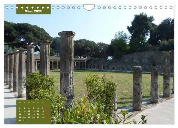 Produktbild: Pompeji-Kalender (Wandkalender 2026 DIN A4 quer), CALVENDO Monatskalender