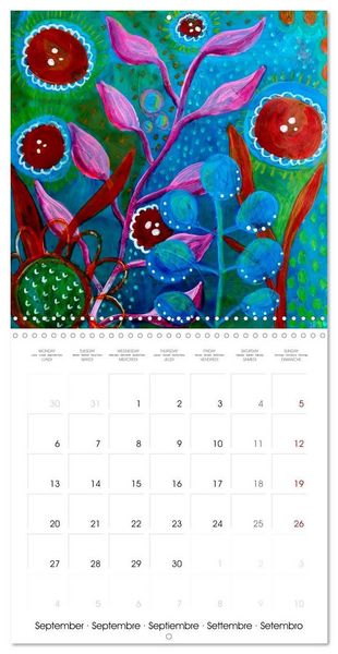 Produktbild: Garden Of Joy 2027 (Wall Calendar 2027 12 &times; 12 Inch) CALVENDO 12 Month Wall Calendar