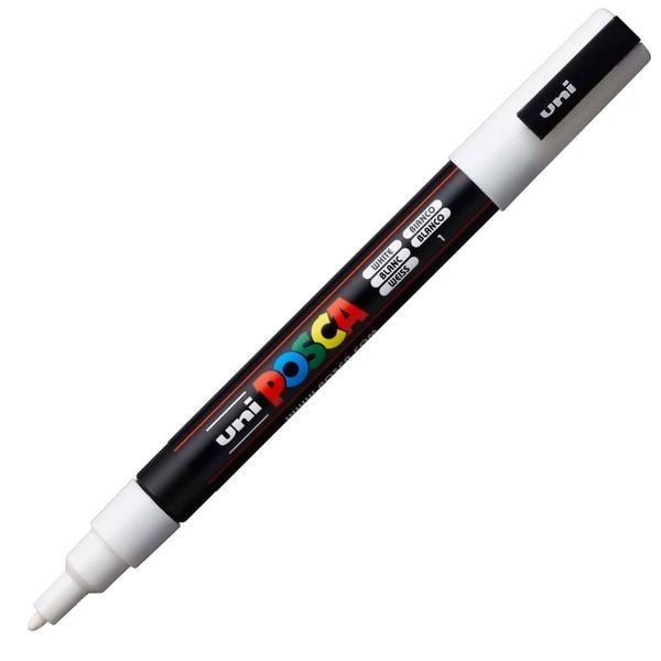 Produktbild: Faber-Castell Marker uni POSCA PC-3M wei&szlig;