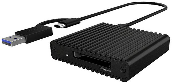 Produktbild: ICY BOX IB-CR404-C31 Externer Speicherkartenleser USB-C&reg;, USB-A (USB 3.2 Gen 2) Schwarz