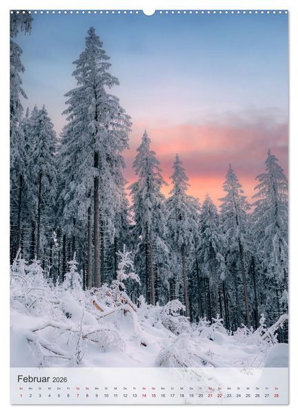Produktbild: Winter Spaziergang (Wandkalender 2026 DIN A2 hoch), CALVENDO Monatskalender