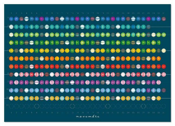 Produktbild: Une perle pour chaque jour (Calendrier mural 2026 DIN A3 vertical), CALVENDO calendrier mensuel