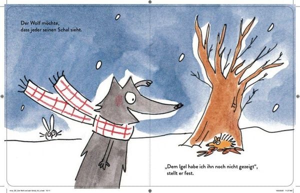 Produktbild: Der Wolf und sein Schal