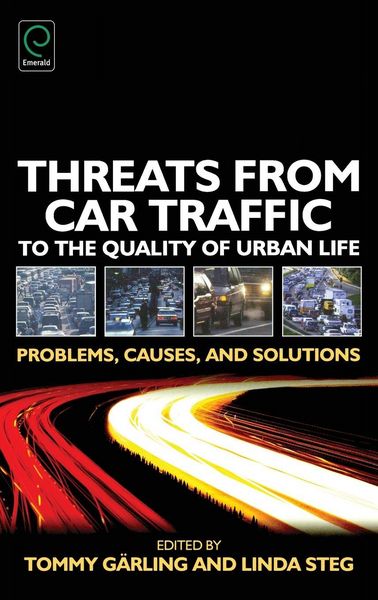 Produktbild: Threats from Car Traffic to the Quality of Urban Life